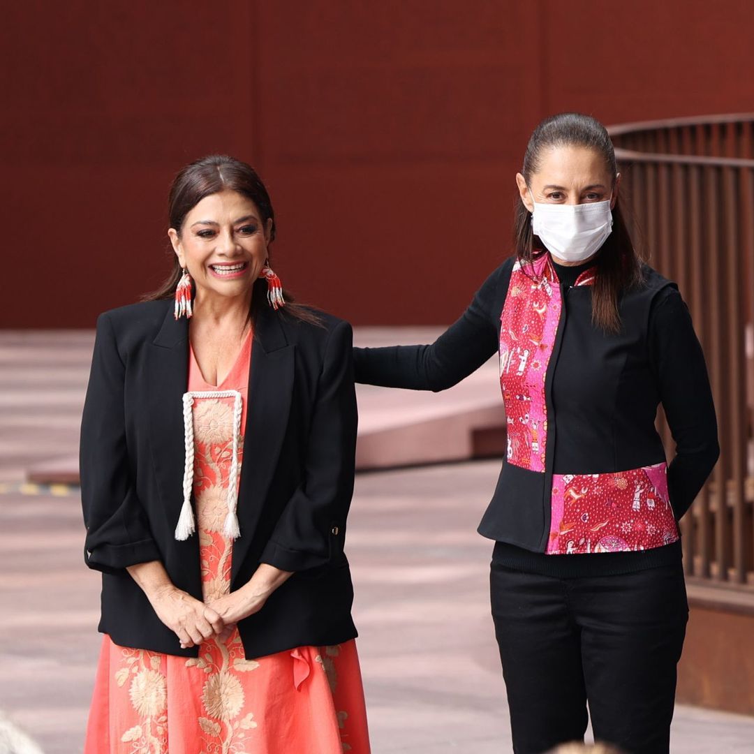 Clara Brugada y Claudia Sheinbaum